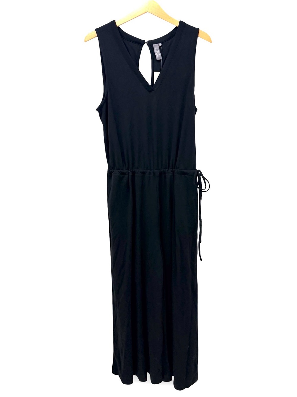 NWT Sweaty Betty Cruise Cupro Stretch Knit V Neck Sleeveless Jumpsuit Jumper M - Picture 5 of 9